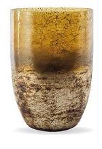 Design Vase Brahma, gold, 15×17