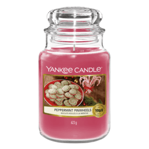 Yankee Candle Peppermint Pinwheels Glas Kerze