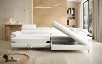 Ecksofa mit Kopfstützen (Empoli L)