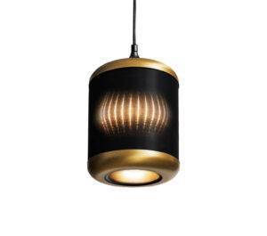 Pendelleuchte schwarz (Ambiloom® Pendant 250 messing)