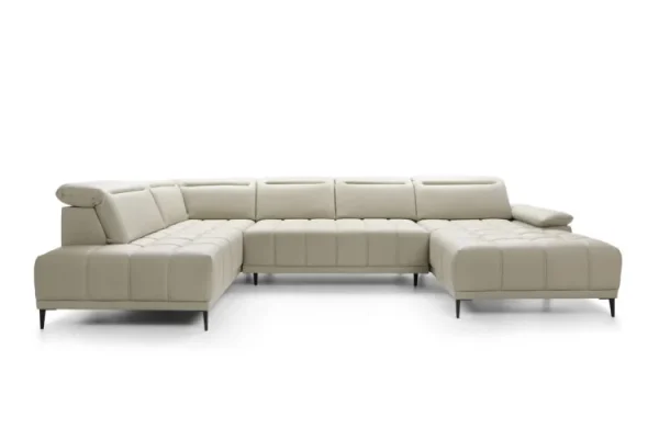 Focus XL Ecksofa Hell Leder