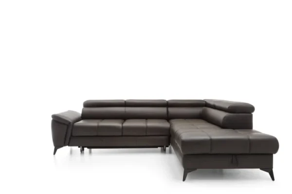 Mocca Ledersofa Braun