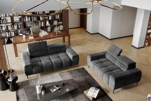 Plaza Sofa Set für 2 und 3 Personen