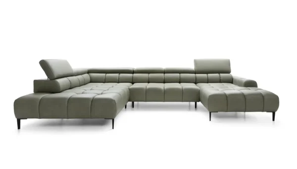 Plaza XL Leder Ecksofa gross