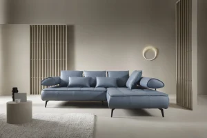 Seledo L Leder Sofa