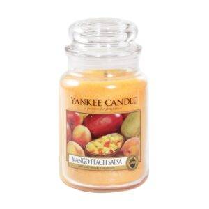 Mango Peach Salsa Duftkerze von Yankee Candle im Glas